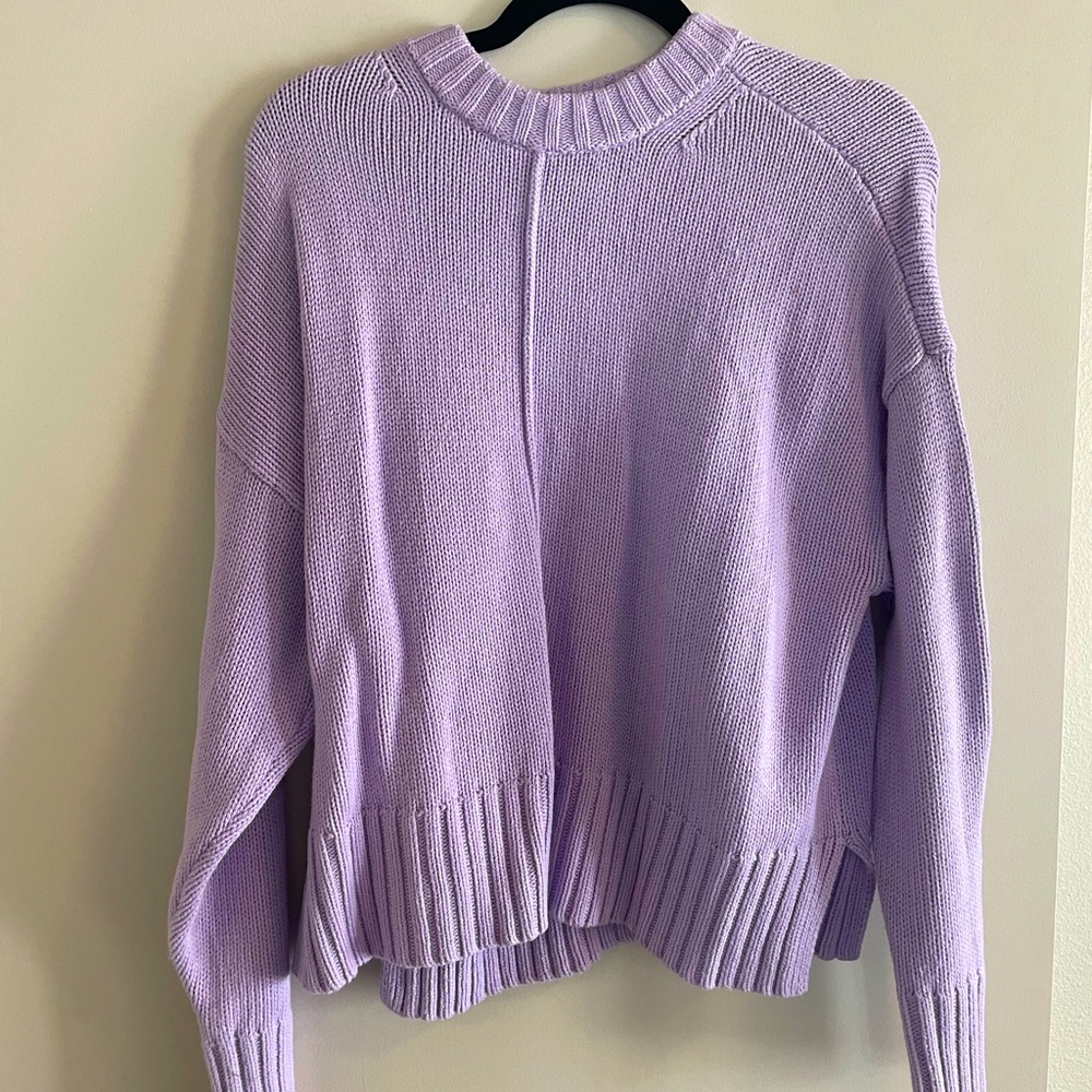 Lilac Spring Sweater
